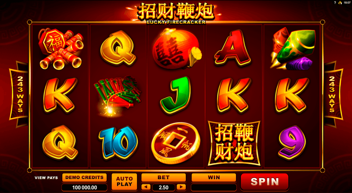 lucky firecracker microgaming casino gokkasten