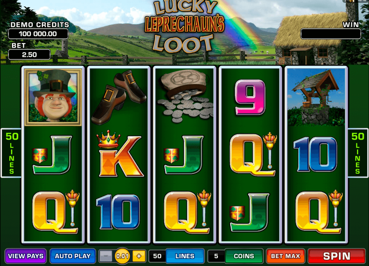 lucky leprechauns loot microgaming casino gokkasten