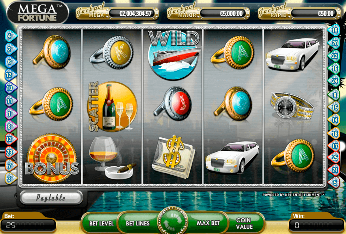 mega fortune netent casino gokkasten 