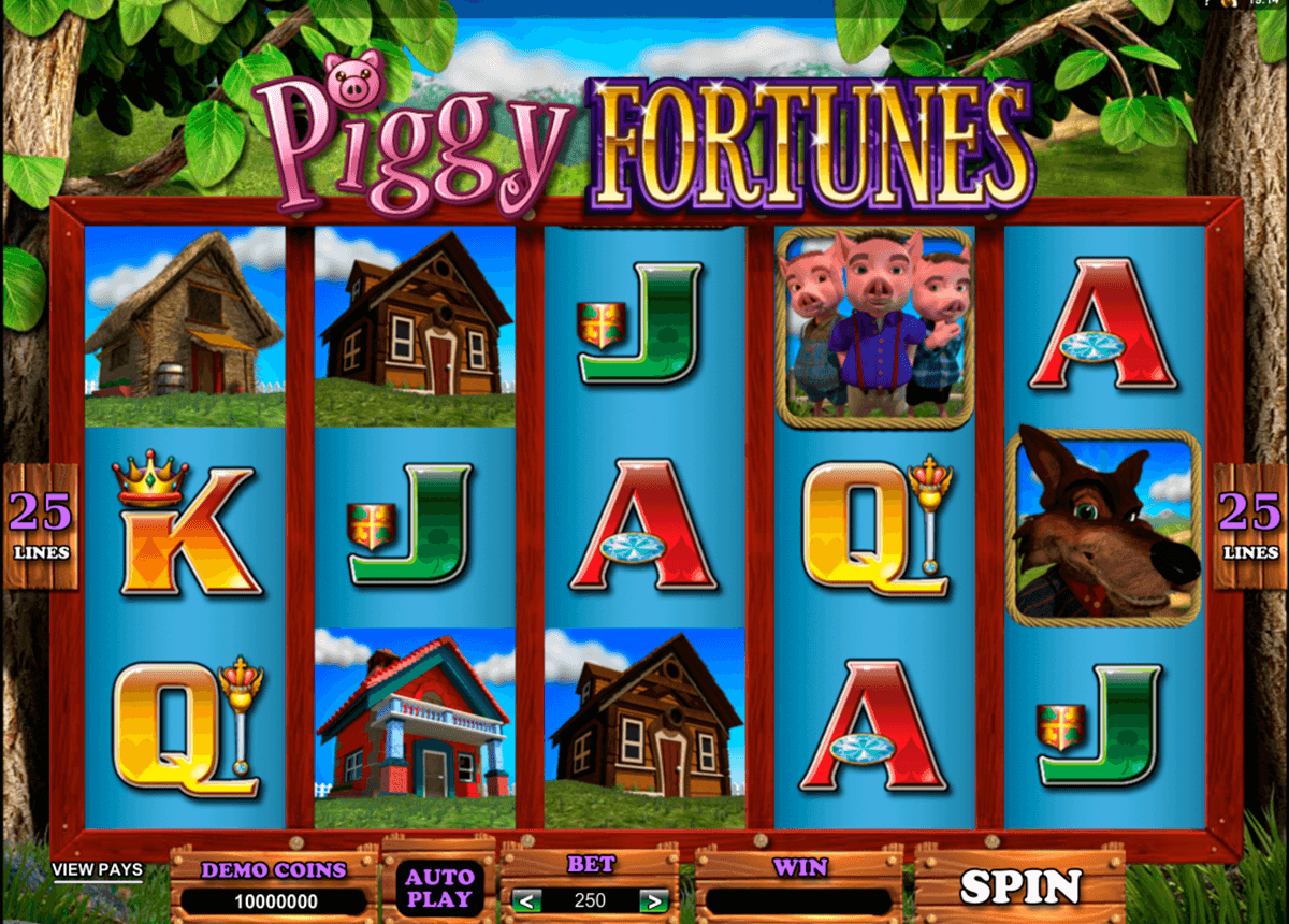 piggy fortunes microgaming casino gokkasten