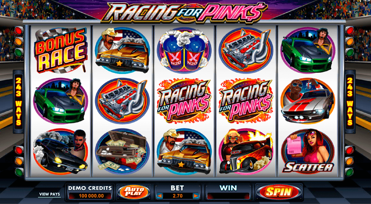 racing for pinks microgaming casino gokkasten 