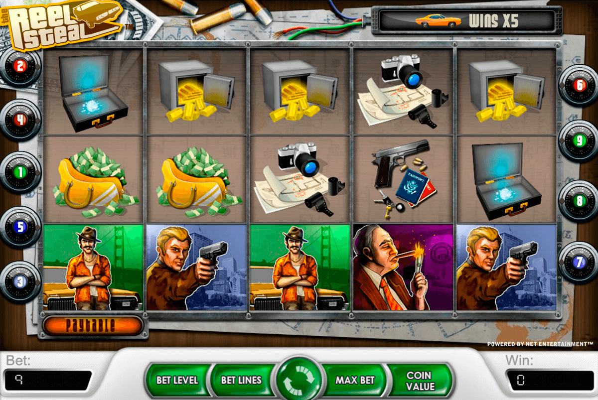 reel steal netent casino gokkasten 