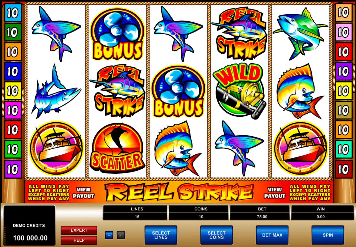 Reel Strike слот. No deposit Bonus Slots lv.