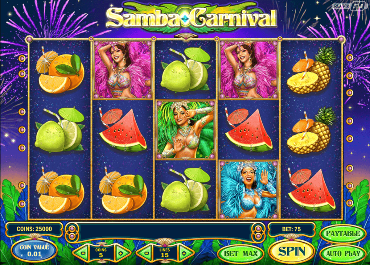 samba carnival playn go casino gokkasten 