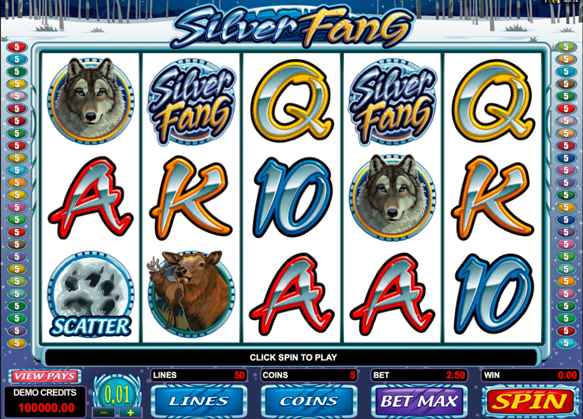 silver fang microgaming casino gokkasten 