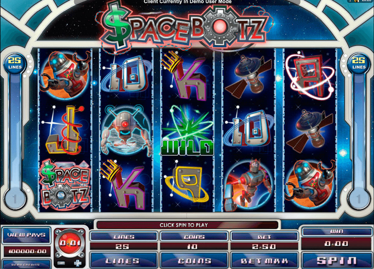 space botz microgaming casino gokkasten 