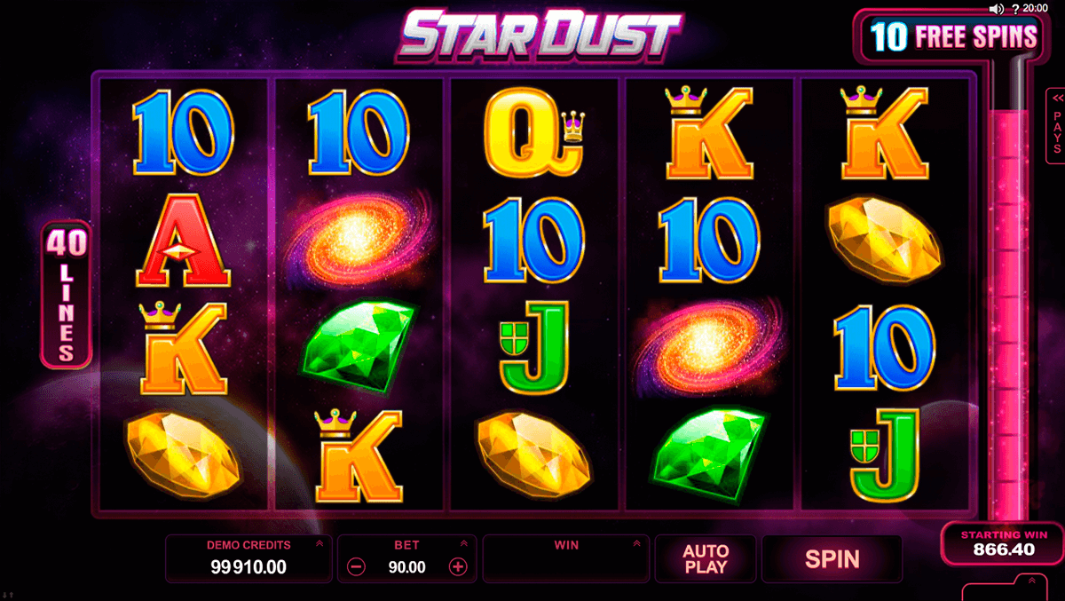 stardust microgaming casino gokkasten 