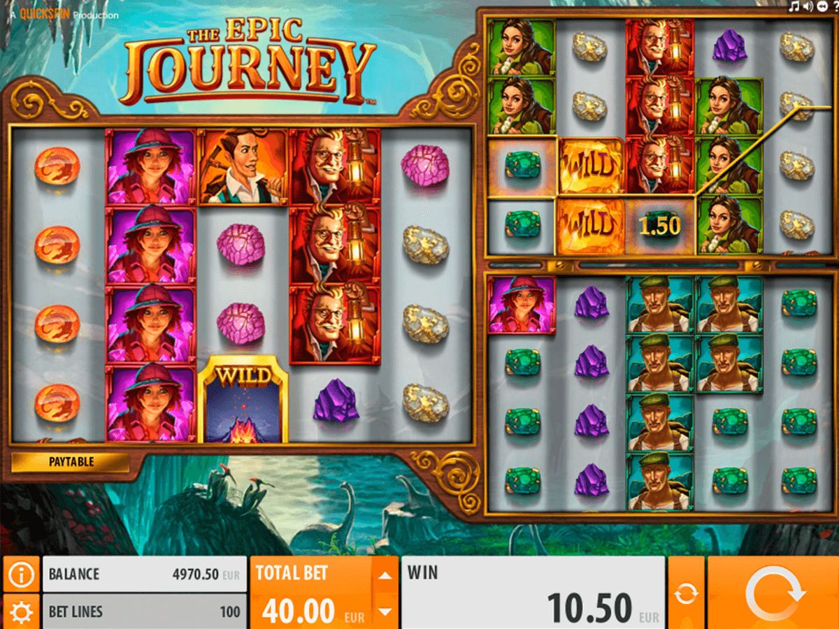 the epic journey quickspin casino gokkasten 