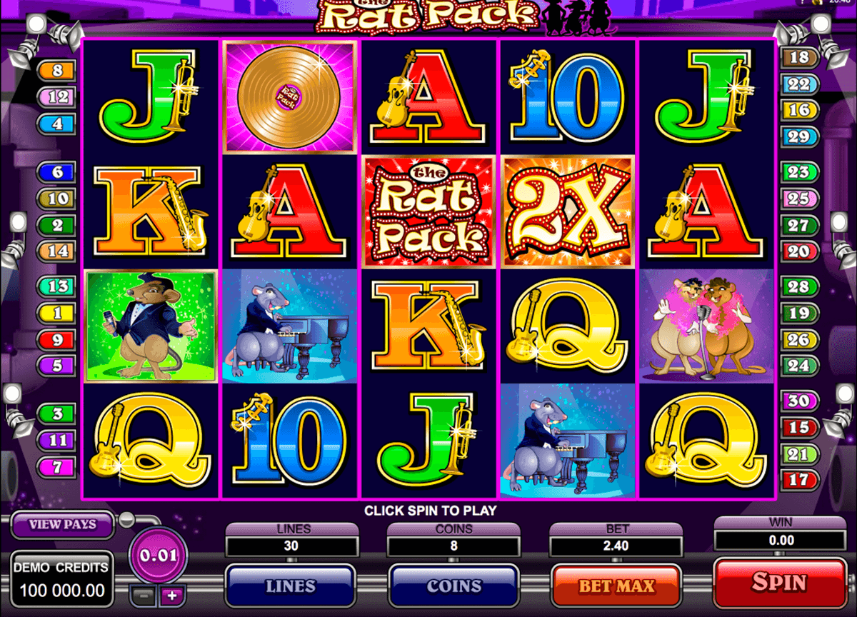the rat pack microgaming casino gokkasten 
