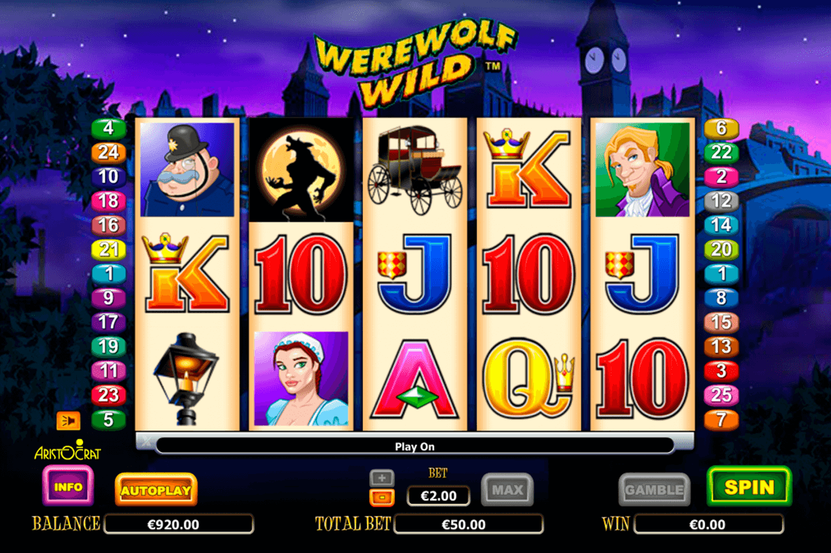 werewolf wild aristocrat casino gokkasten 