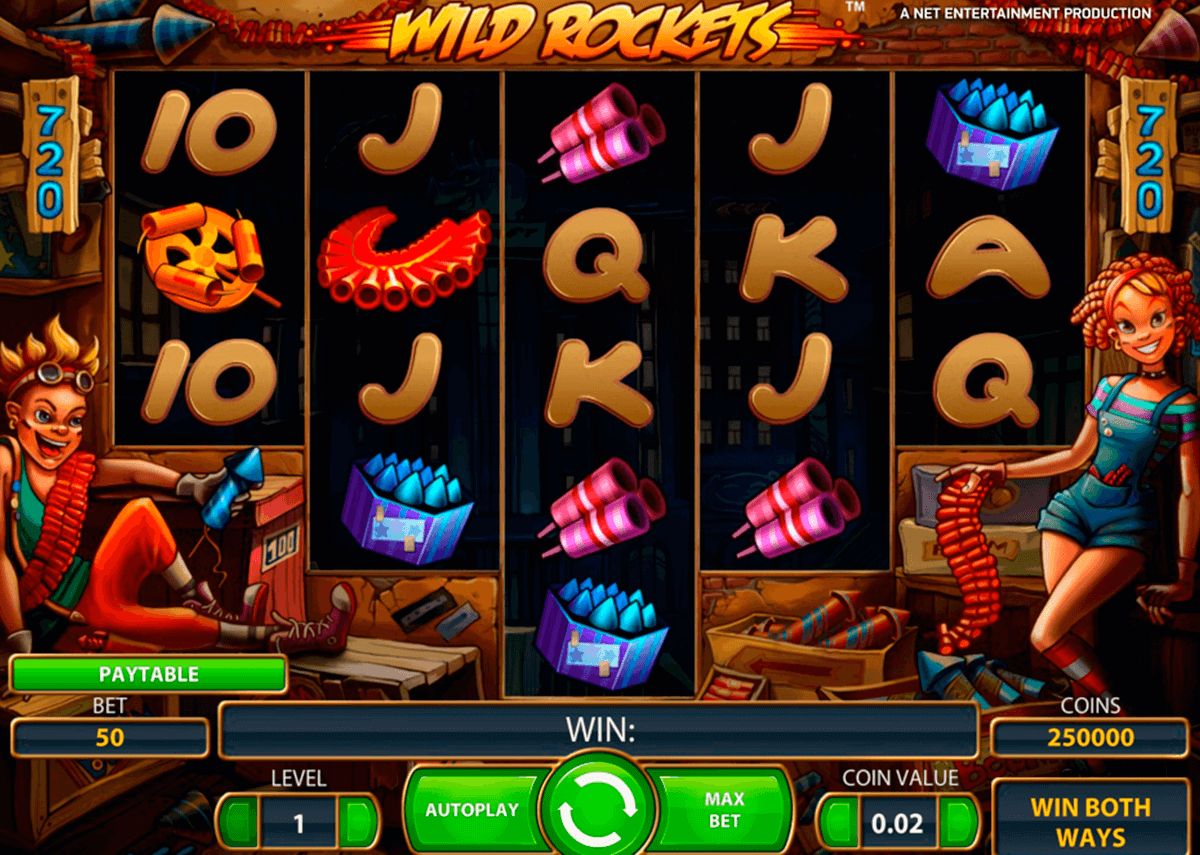 wild rockets netent casino gokkasten 
