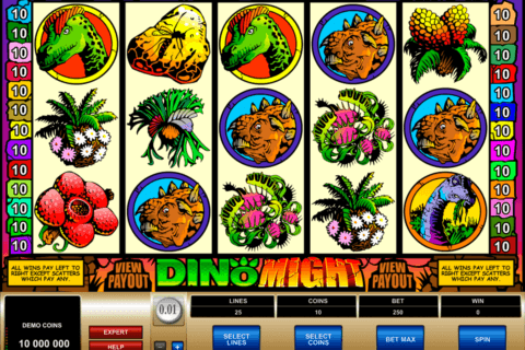 dino might microgaming casino gokkasten