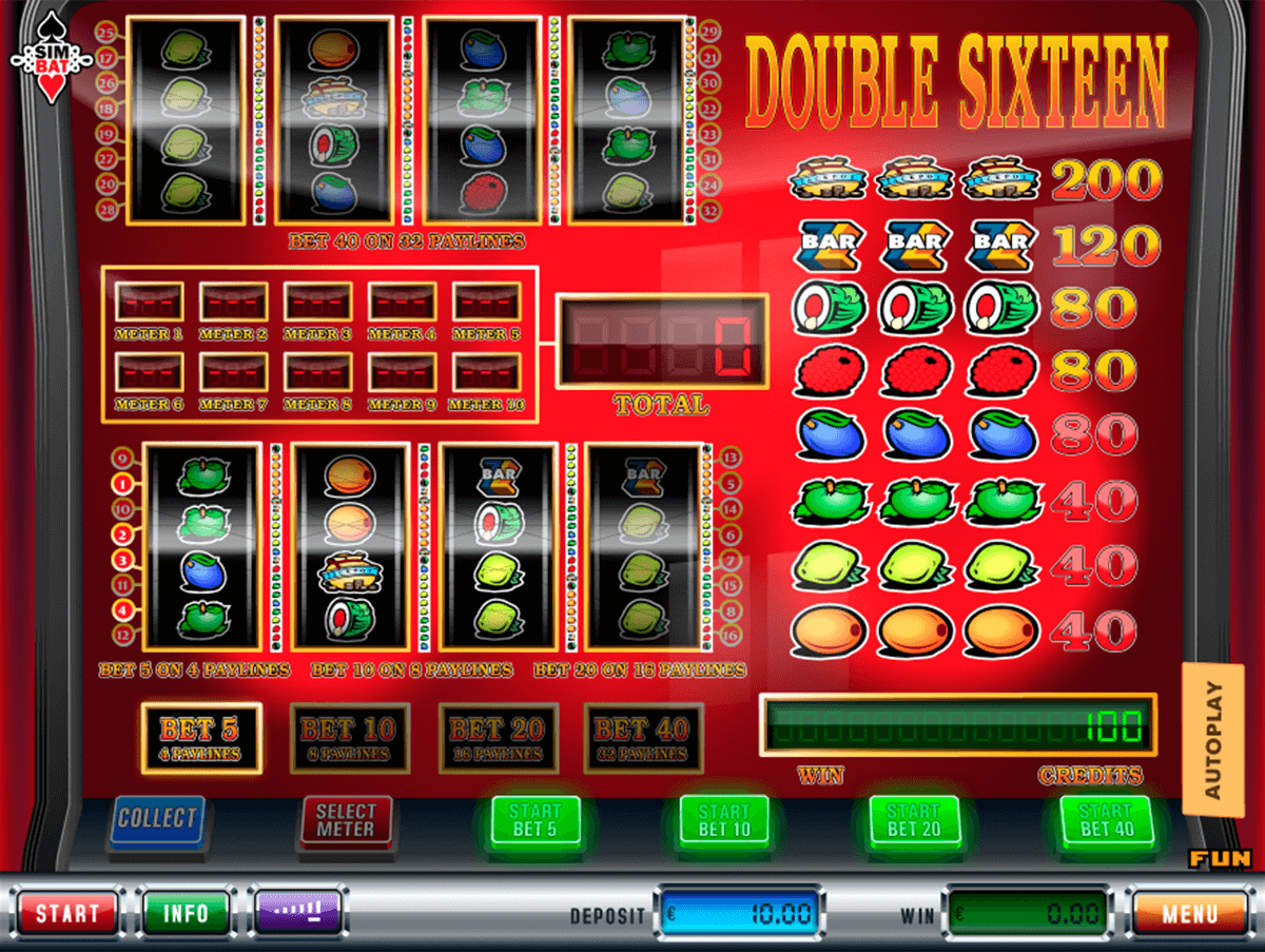 double sixteen simbat casino gokkasten 