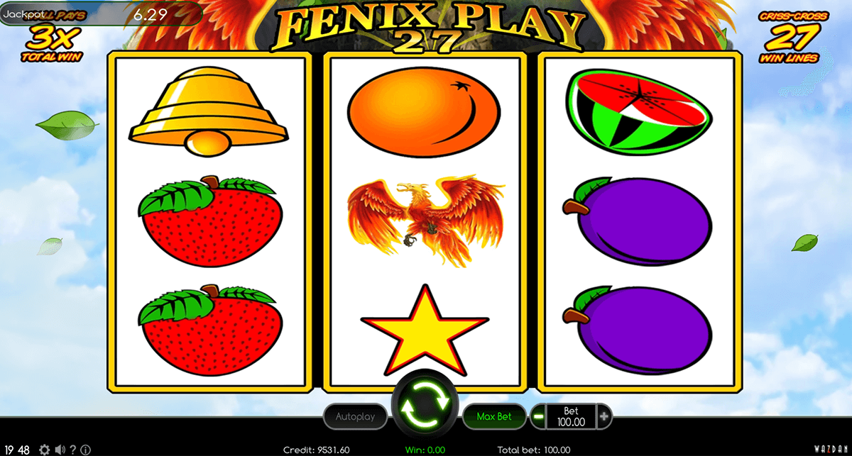 fenix play 27 wazdan casino gokkasten 