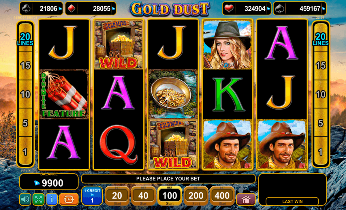 gold dust egt casino gokkasten 