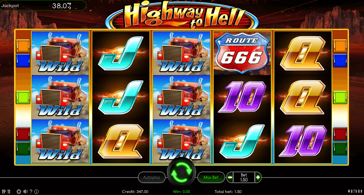 highway to hell wazdan casino gokkasten 