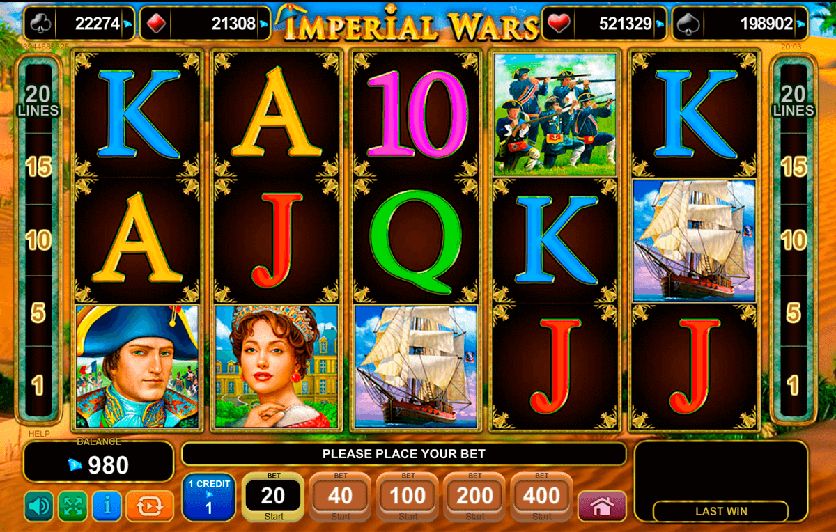 imperial wars egt casino gokkasten 