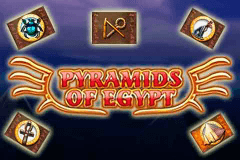 logo pyramids of egypt merkur gokkast spelen 