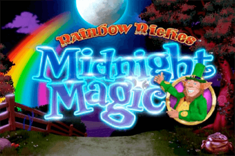 logo rainbow riches midnight magic barcrest gokkast spelen 