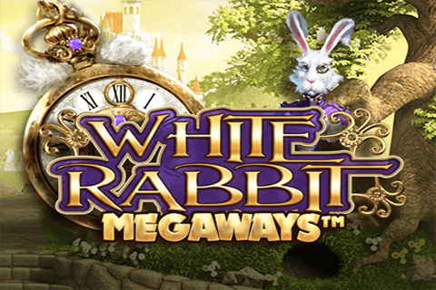 logo white rabbit big time gokkast spelen 