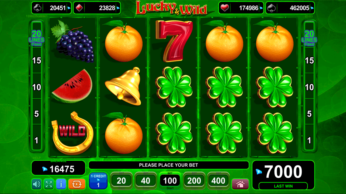 lucky wild egt casino gokkasten 