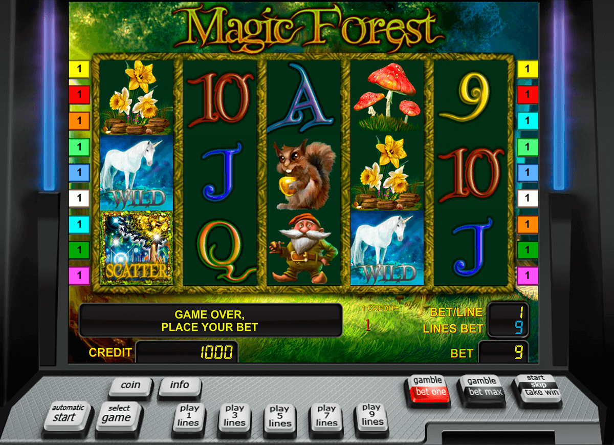 magic forest novomatic casino gokkasten 