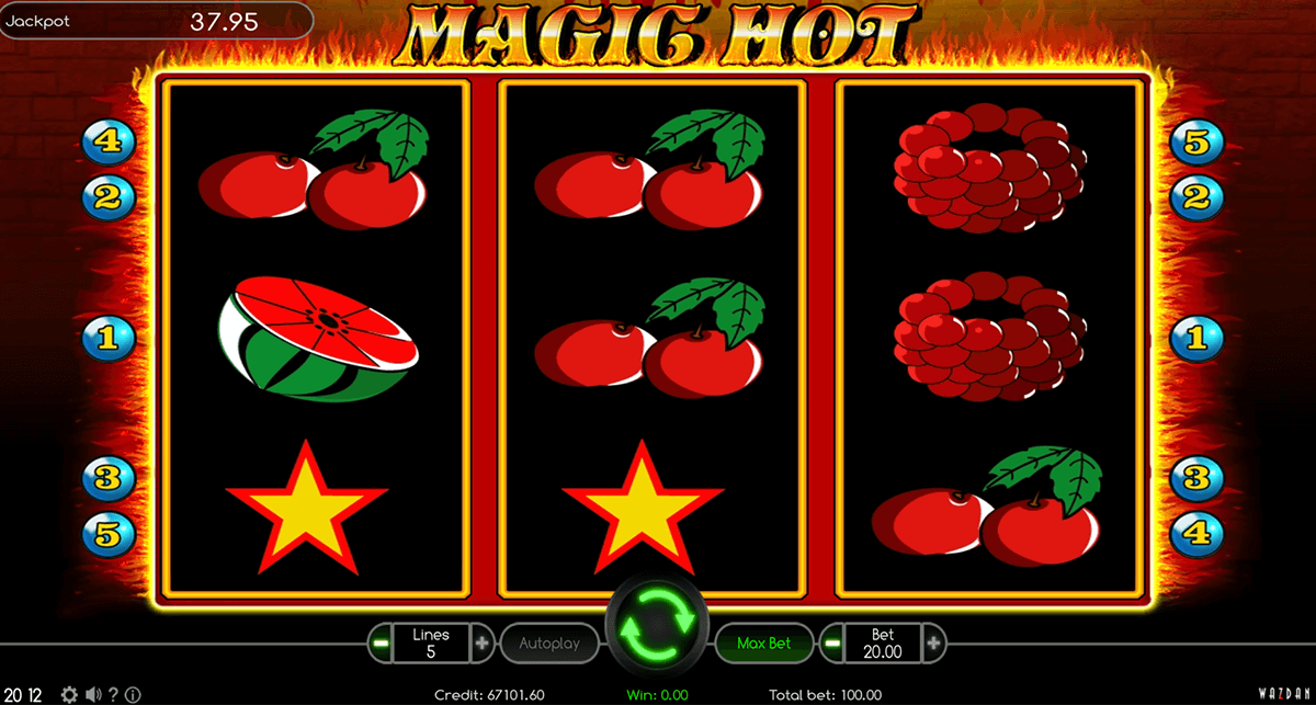 magic hot wazdan casino gokkasten