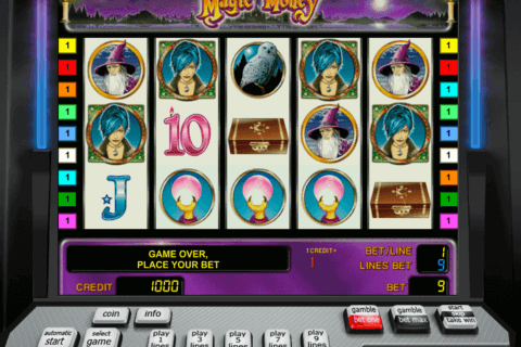magic money novomatic casino gokkasten 