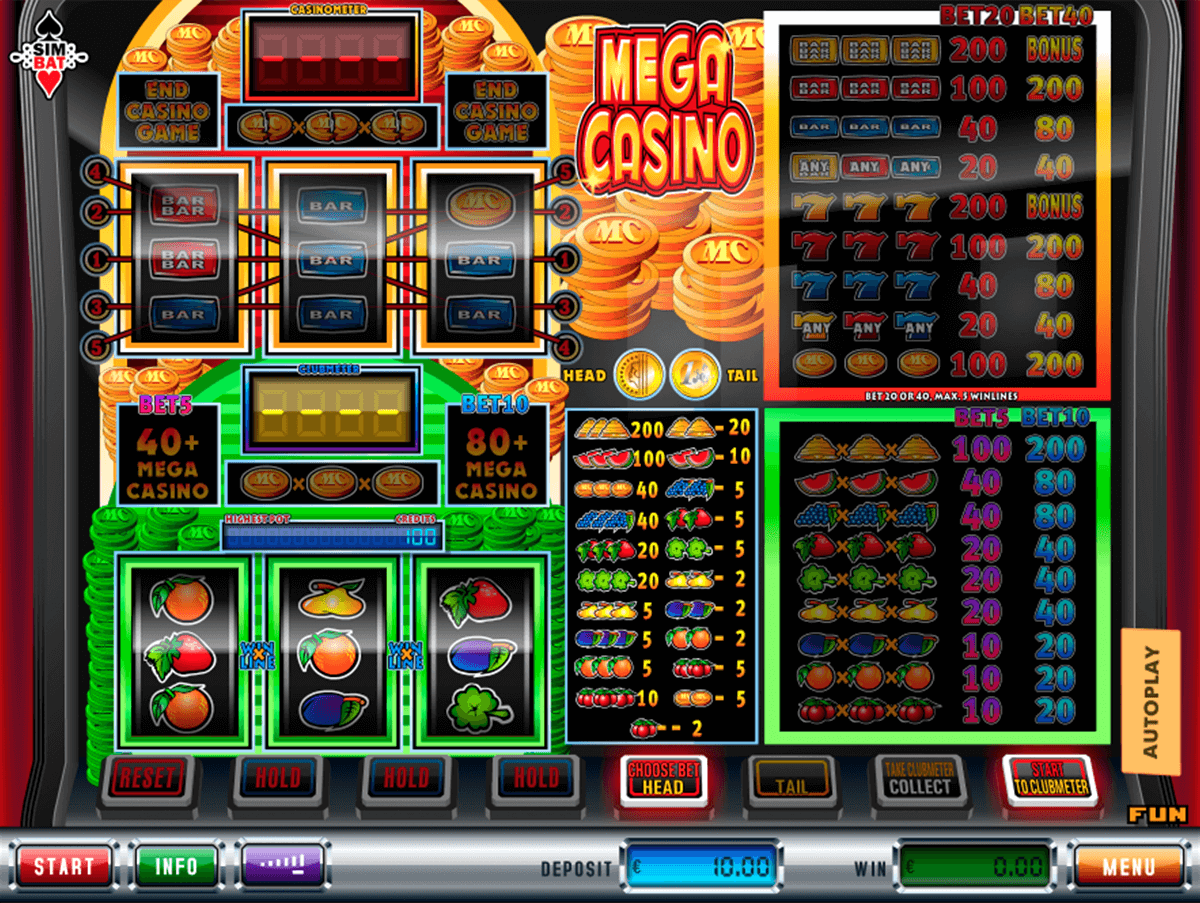 mega casino simbat casino gokkasten 