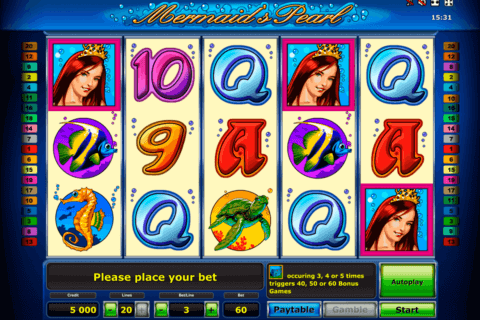 mermaids pearl deluxe novomatic casino gokkasten 