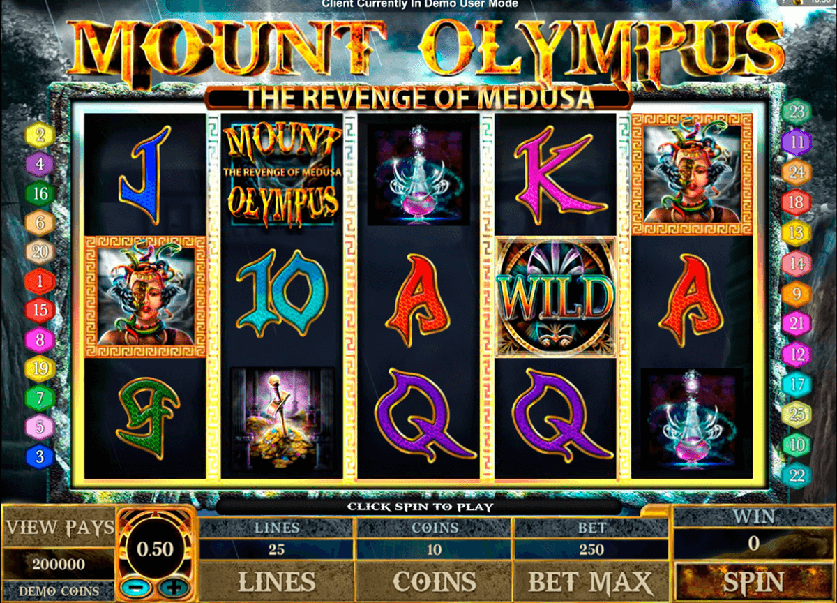 mount olympus microgaming casino gokkasten 