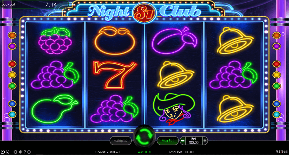 night club 81 wazdan casino gokkasten 