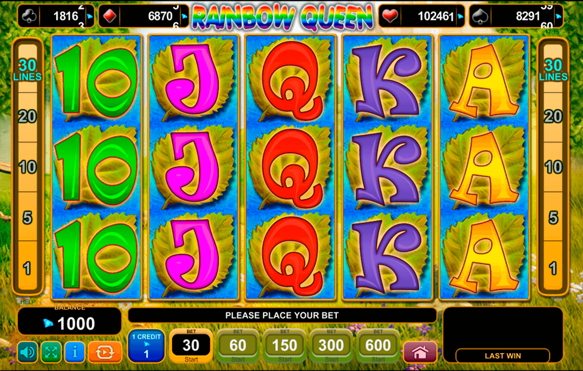 rainbow queen egt casino gokkasten 