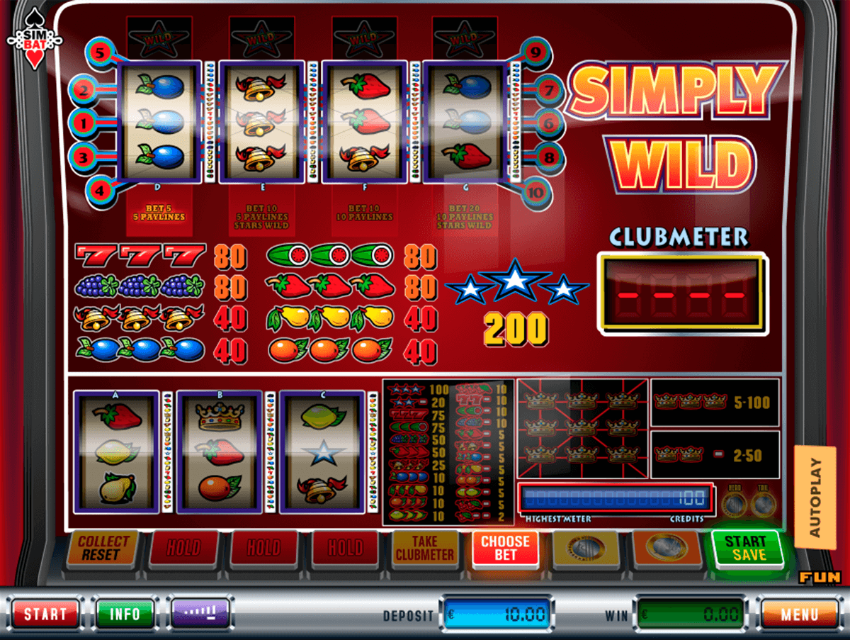 simply wild simbat casino gokkasten 