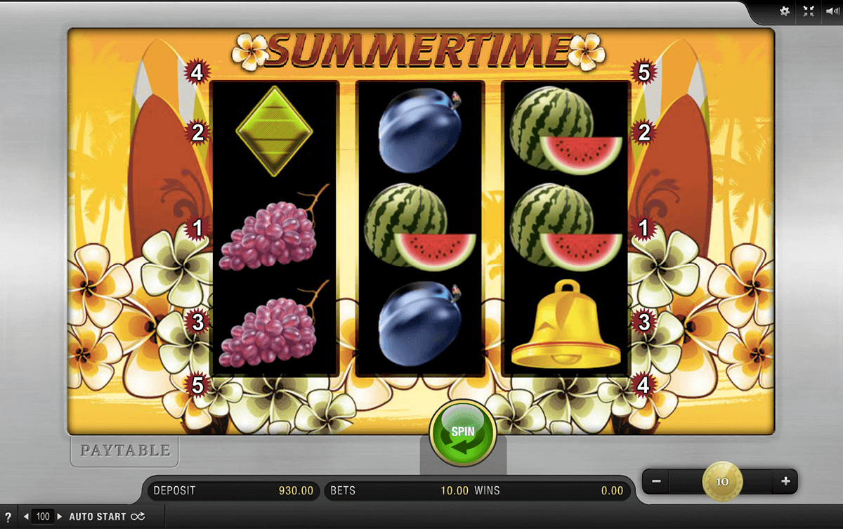 summertime merkur casino gokkasten 