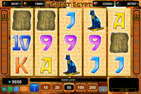 the great egypt egt casino gokkasten 