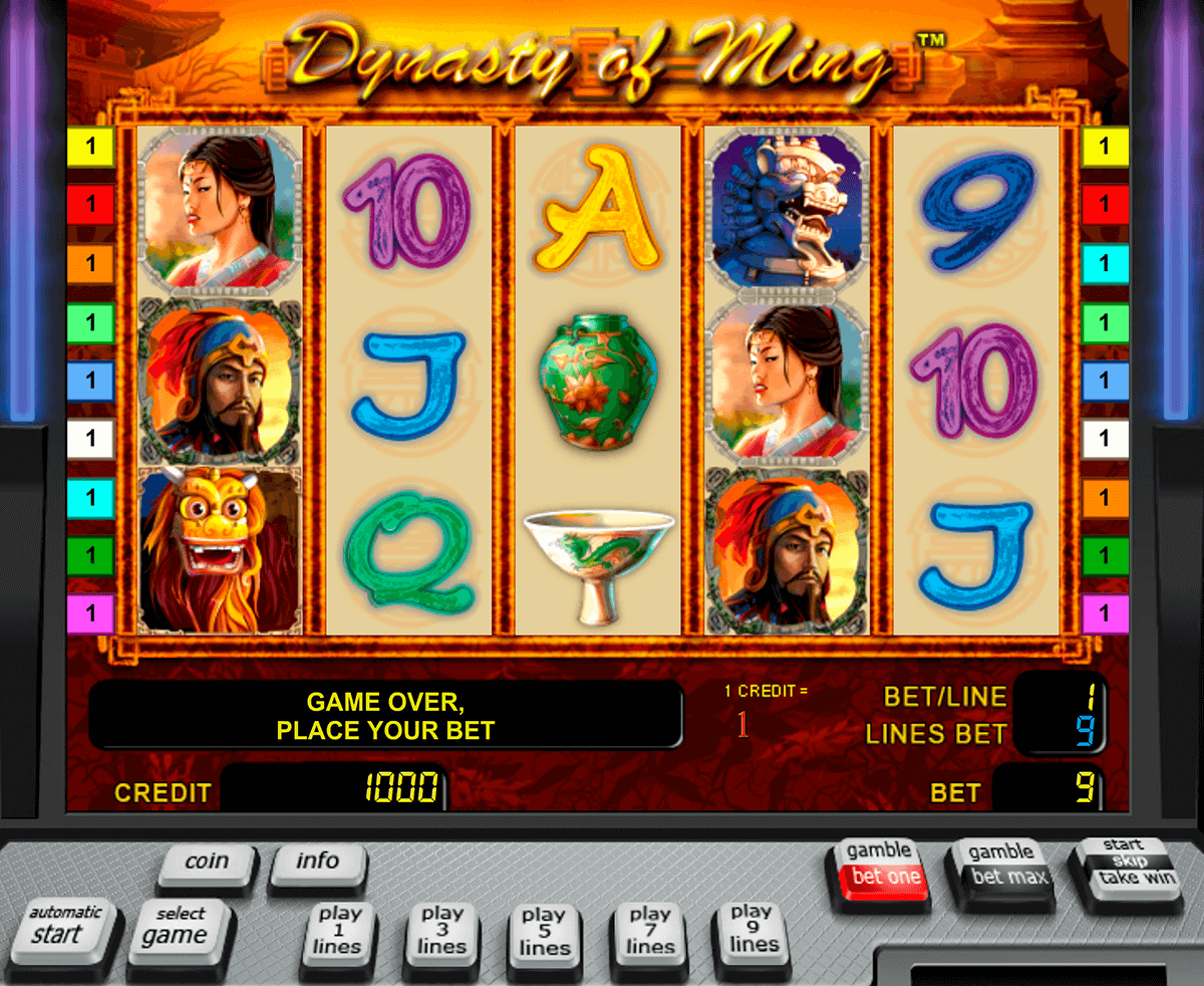 the ming dynasty novomatic casino gokkasten 