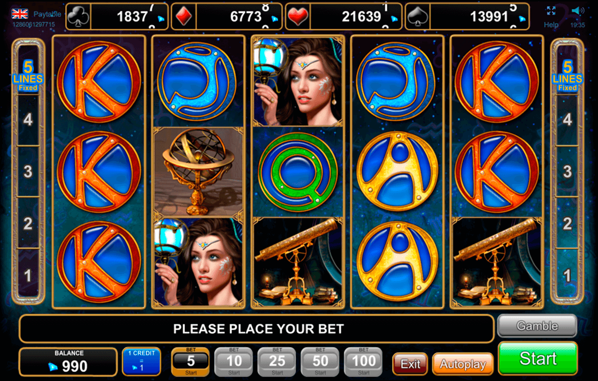 zodiac wheel egt casino gokkasten 